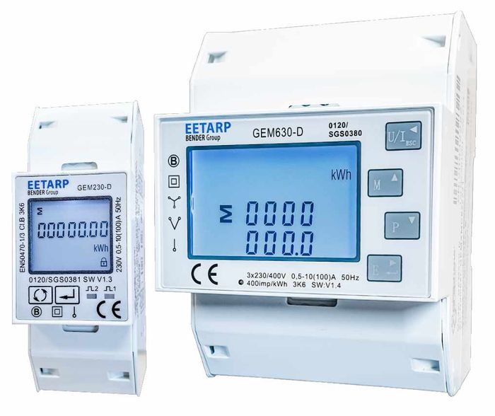 Eetarp Energy Meter - GEM230/GEM630 and GEM540