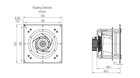 EC450mm Backward-curved Centrifugal Fan