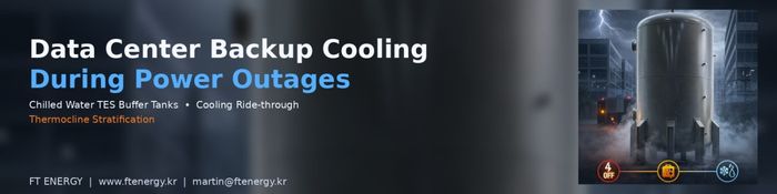 Data Center Backup Cooling Tank System
