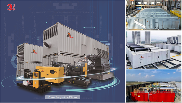 LionRock Data Centre Generator Sets （Power Range 6~4000kVA）