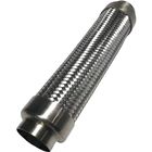 Pipe welded metal hose