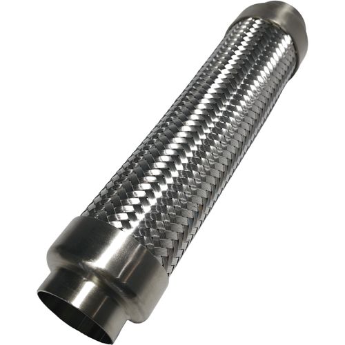 Pipe welded metal hose