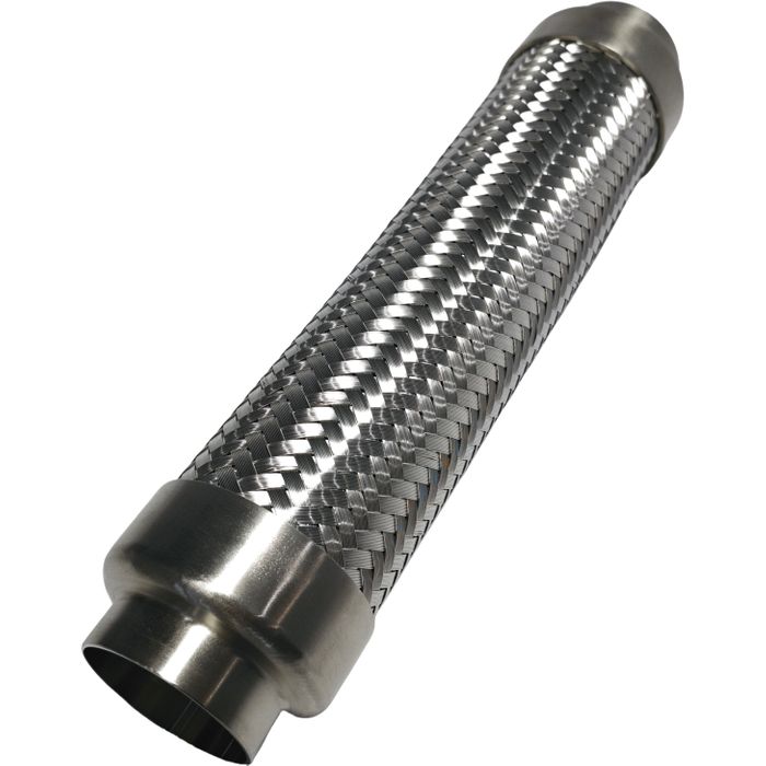 Pipe welded metal hose