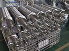 Pipe welded metal hose