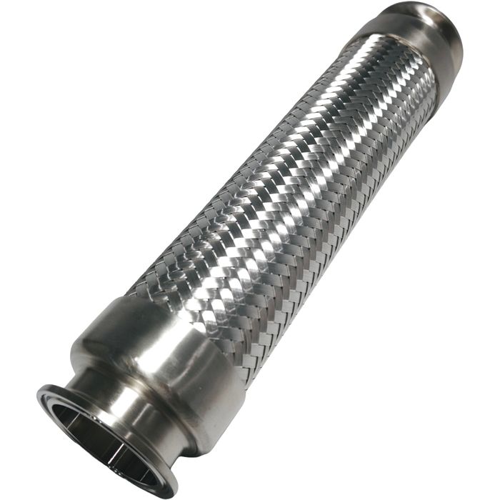 Chuck connection metal hose