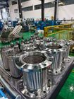 Flange connection metal hose