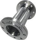 Flange connection metal hose