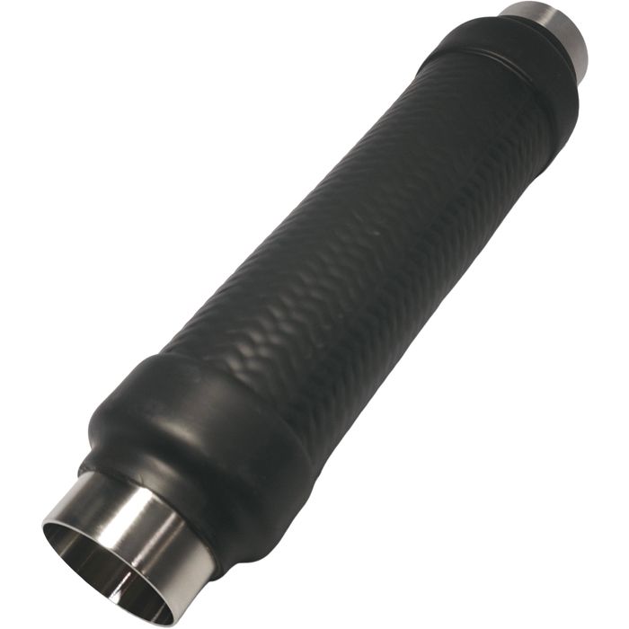Corrosion-resistant coated metal hose