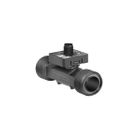 Vortex flow sensor-threaded connection/plastic