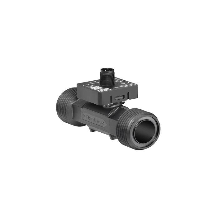 Vortex flow sensor-threaded connection/plastic