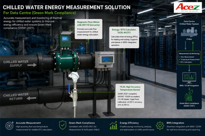 Data Centre Chilled Water Energy Monitoring Solution
