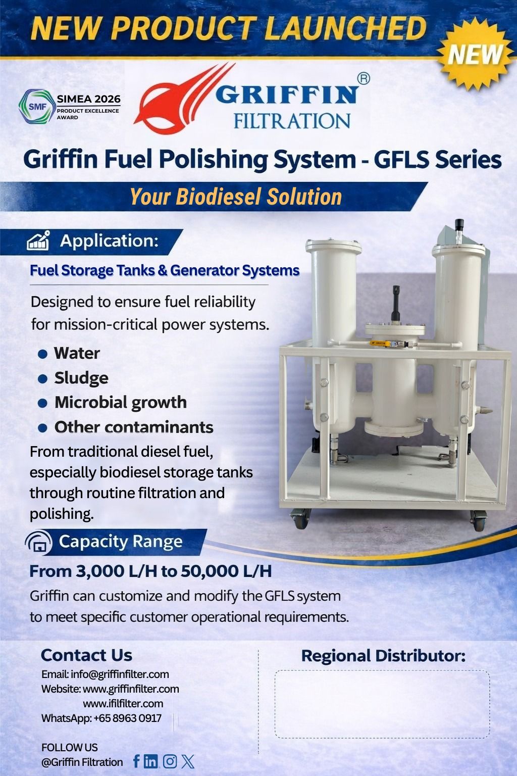 Griffin Fuel Polishing System - GFLS Series