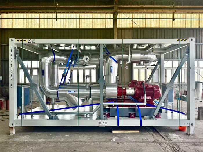 Standardized High-efficiency Integrated Cooling Station Skid Module