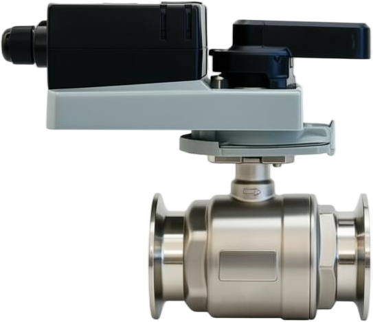 Stainless Steel Clamp-Type Ball Valve Actuator