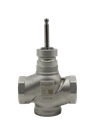 Two/three way threaded connection stainless steel linear valve