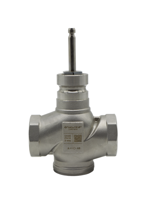 Two/three way threaded connection stainless steel linear valve