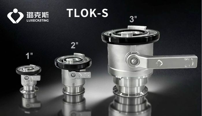 TLOK-S Series - Dual Interlock Liquid Cooling come with Ball Valve Coupling