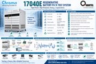 Chroma 17040E Regenerative Battery Pack Test System for Data Centre BBU Testing