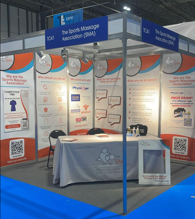 SMA Stand at Therapy Expo