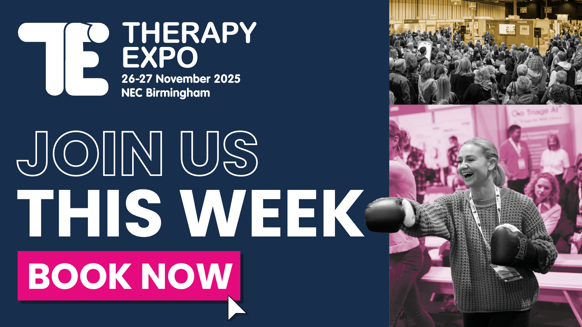 Book your ticket today and join us on 26-27 November at NEC Birmingham.