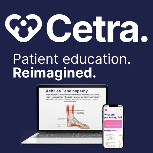 Cetra. Patient Education. Reimagined.