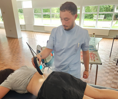 Live demos of our cryotherapy device running all day