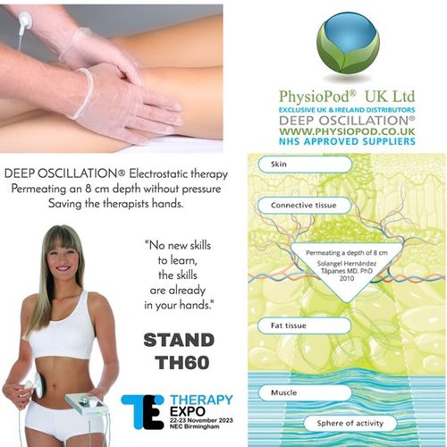 PhysioPod® UK to Showcase DEEP OSCILLATION® Therapy at Therapy Expo 2023