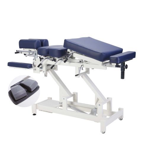 Electric Chiropractic Table - 4 Sections of Adjustable Tension