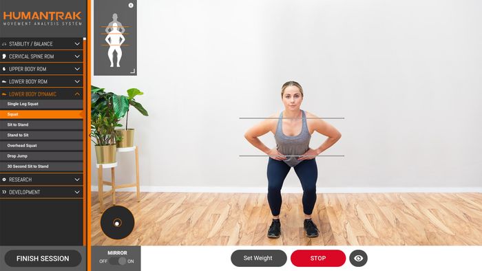 HumanTrak - Motion Analysis System