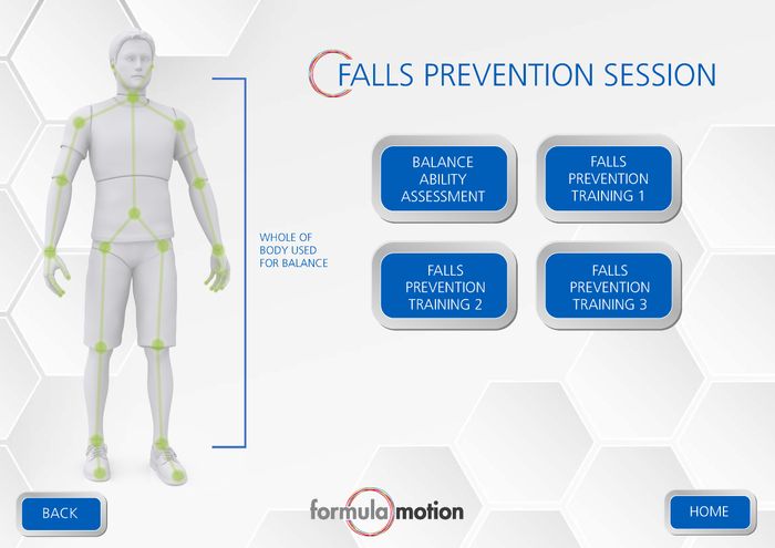 Formula Motion, a new care pathway for ‘at risk of falling screening’