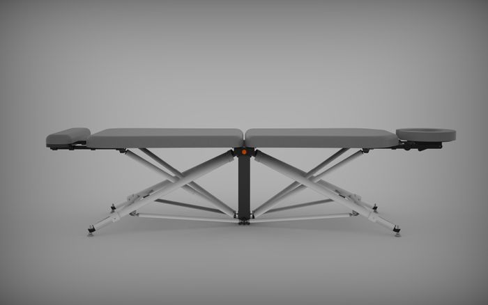 levvi - the world's first folding, electric lift treatment table