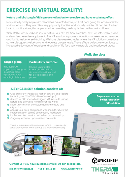 Add VR to THERA-Trainer products