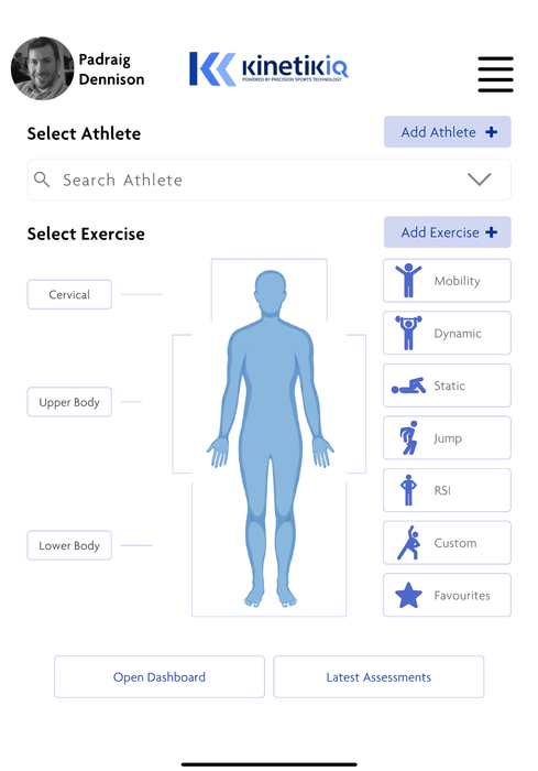 Precision Sports Technology - KinetikIQ