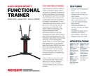 Keiser Functional Trainers