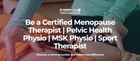Menopause Movement Online Training Course for Healthcare Professionals