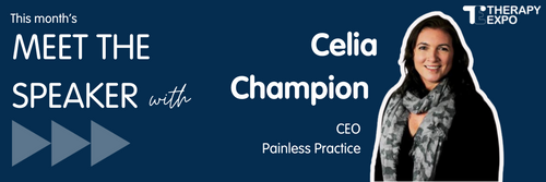 Meet the speaker with Celia Champion