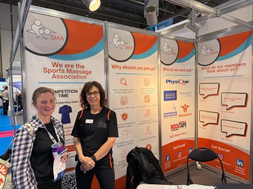 The Sports Massage Association at Therapy Expo (Stand TG41)