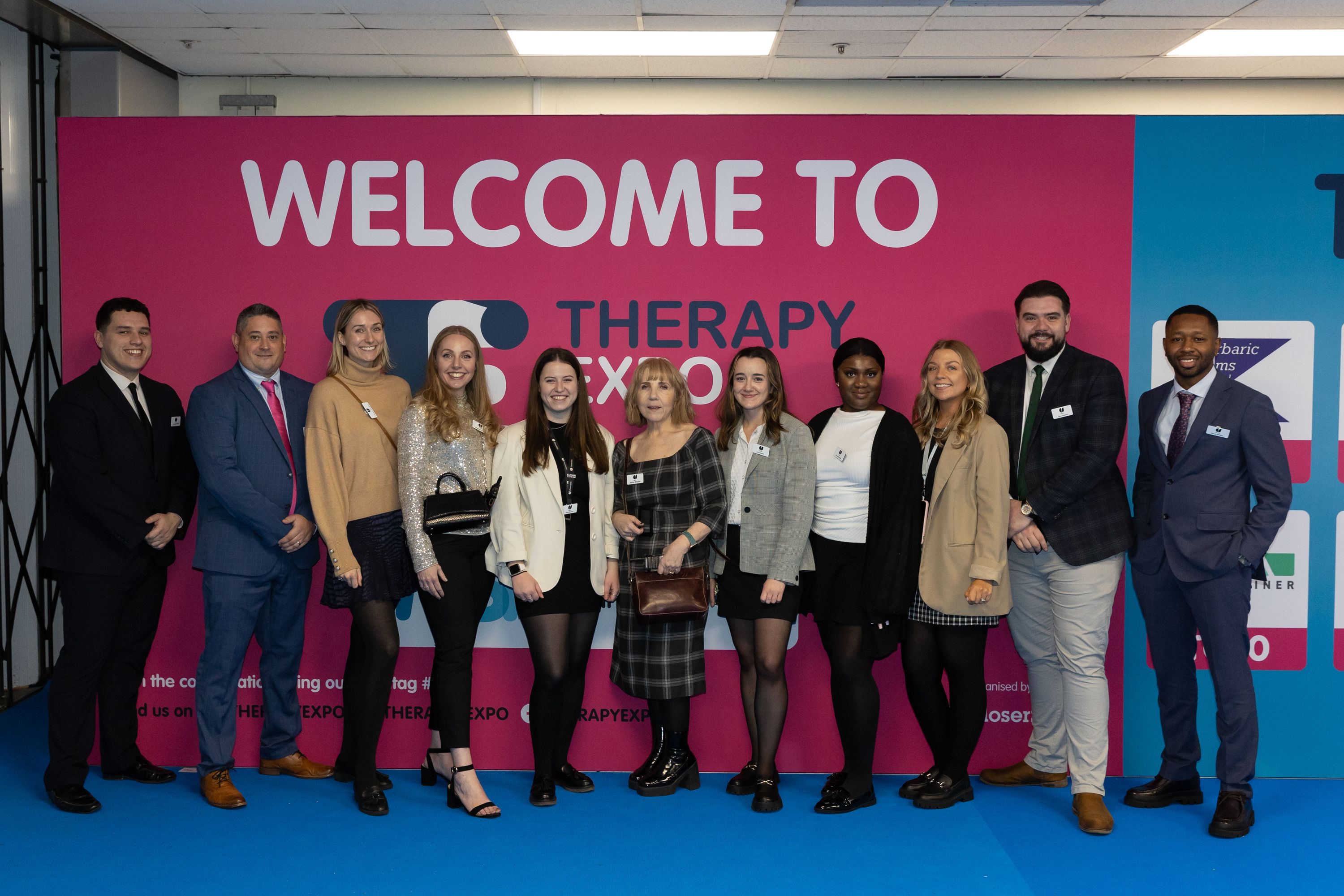 Team photo of Therapy Expo 2024