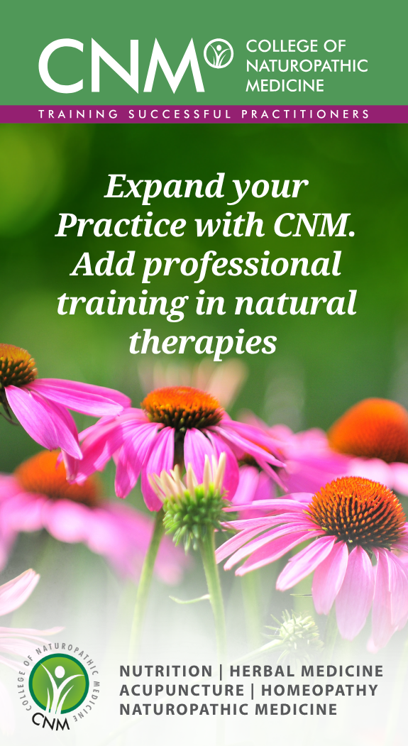 CNM Brings Natural Health Training to The Therapy Show