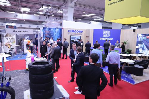 Tire Technology Expo show floor