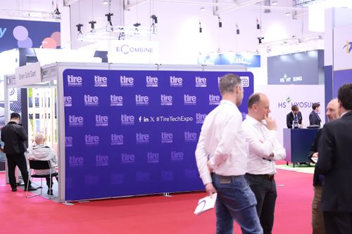Tire Technology Expo show floor