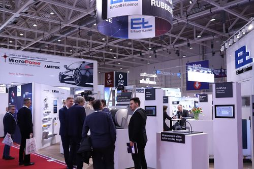 Tire Technology Expo show floor