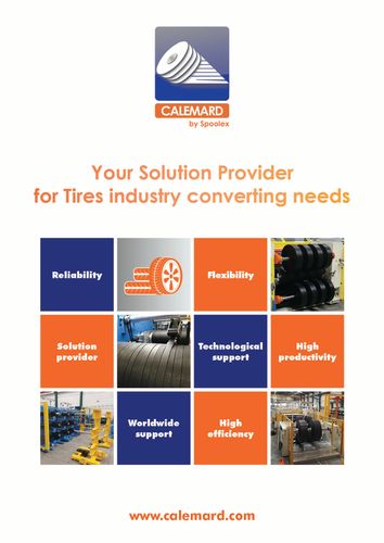 Your solution provider for Tires industry converting needs