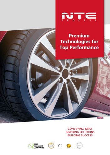 NTE Process' solutions for the rubber and tyre industries