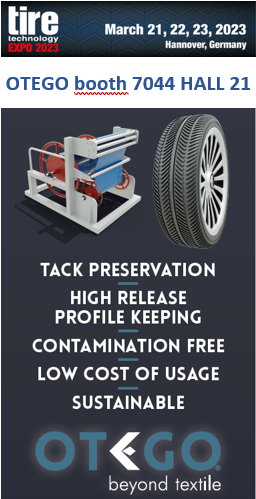 OTEGO TECHNICAL RELEASE LINERS PROVIDE QUALITY AND PRODUCTIVITY TO TIRE AND RUBBER INDUSTRY