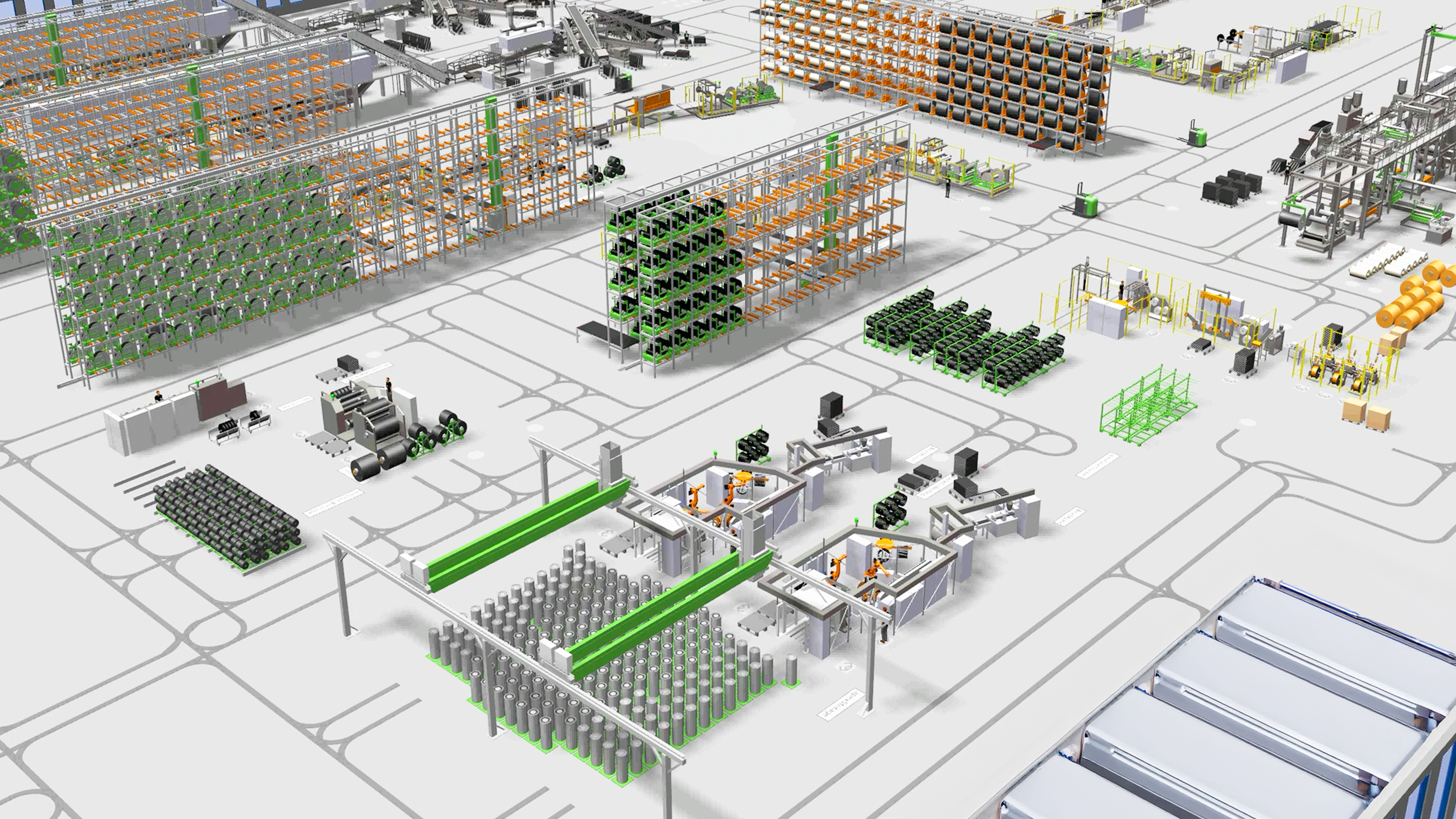 Digital Twin for Tire Factories