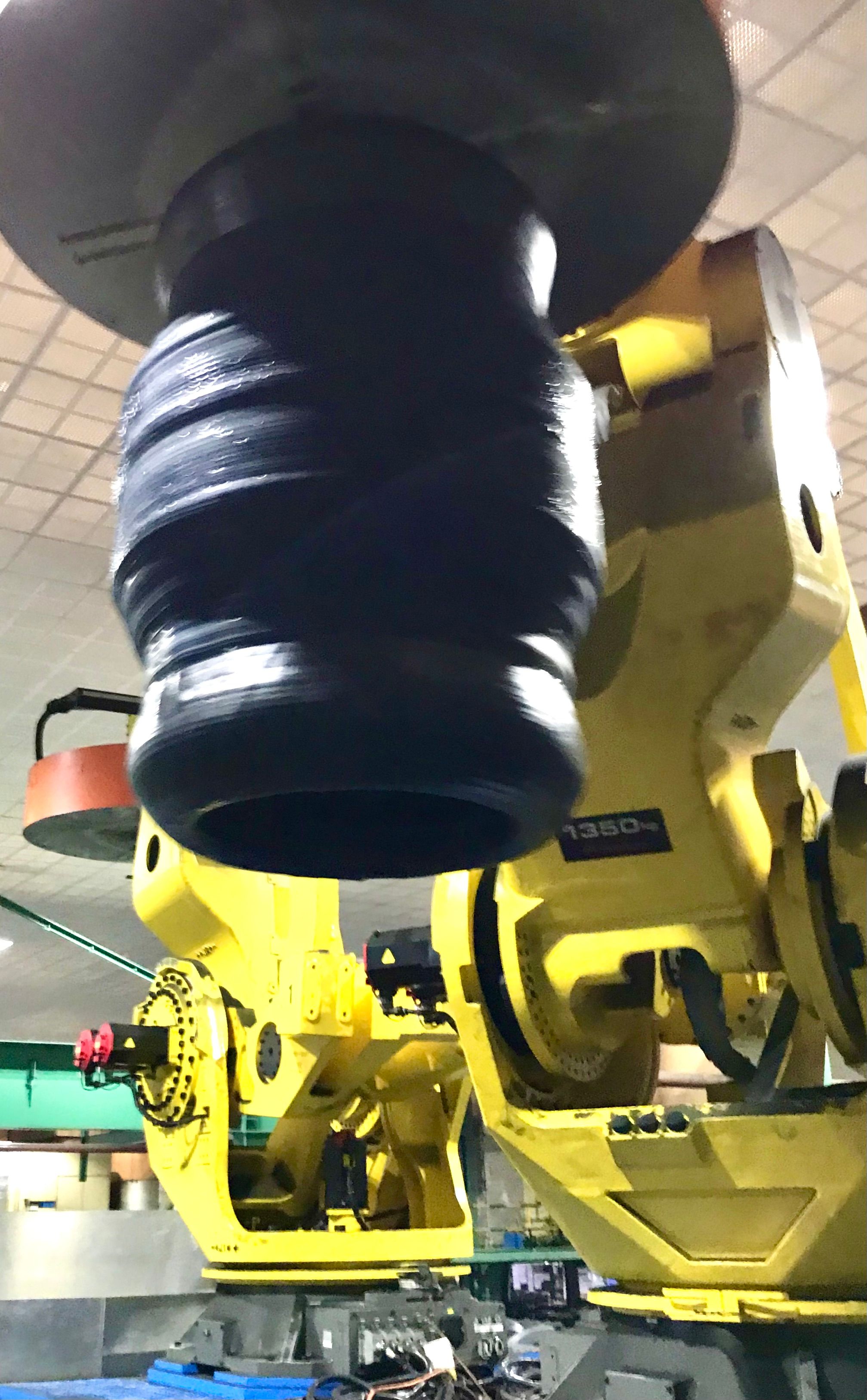 Green Tire Painting (mold release spray)