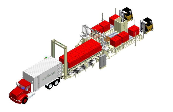 Automatic Truck Loading System