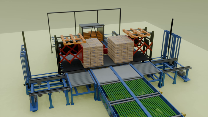 Automatic Truck Loading System