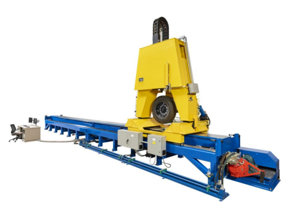 TMSI-Tire Dynamic Footprint Test Machine